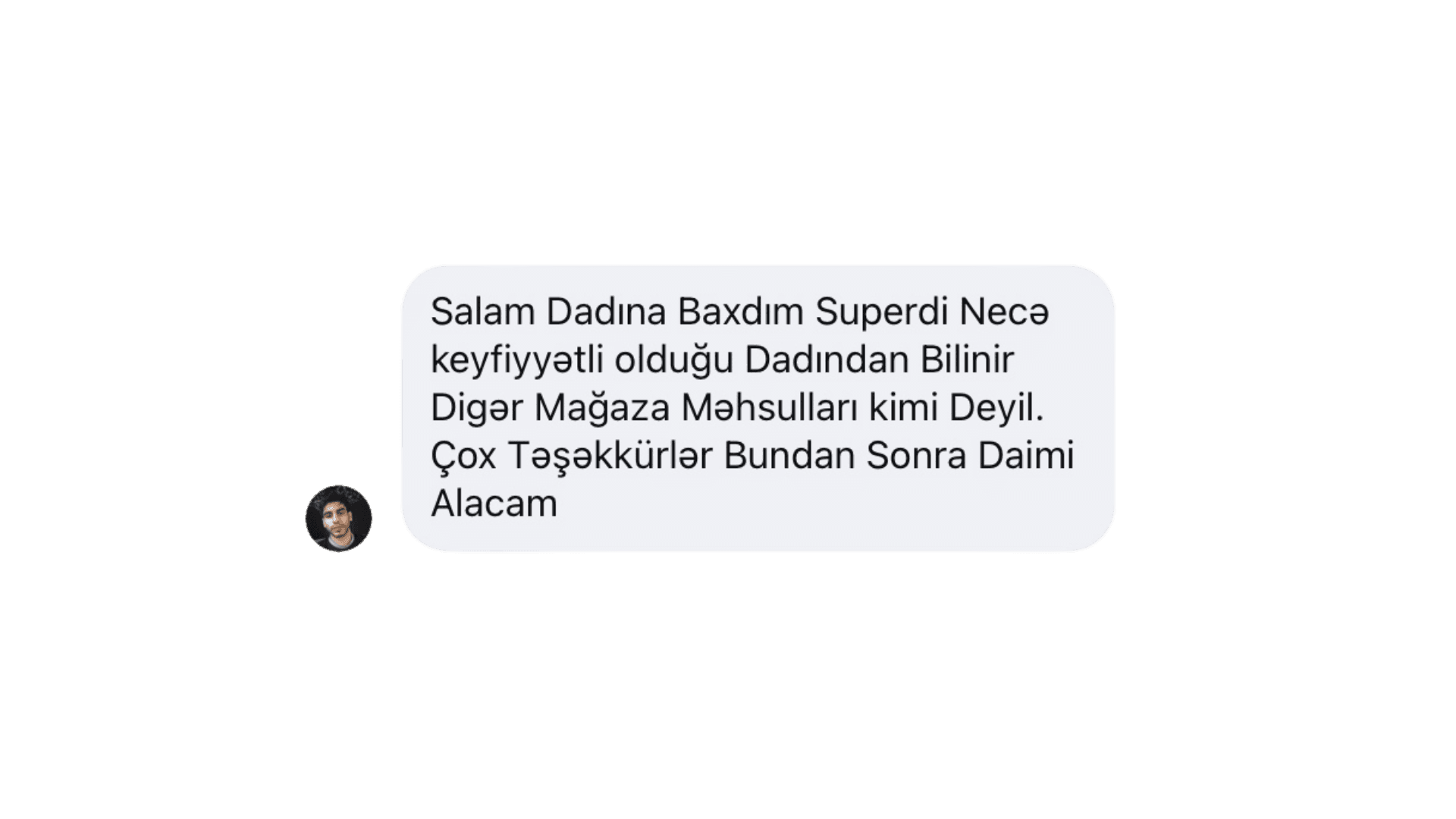 Müştəri rəyi 2