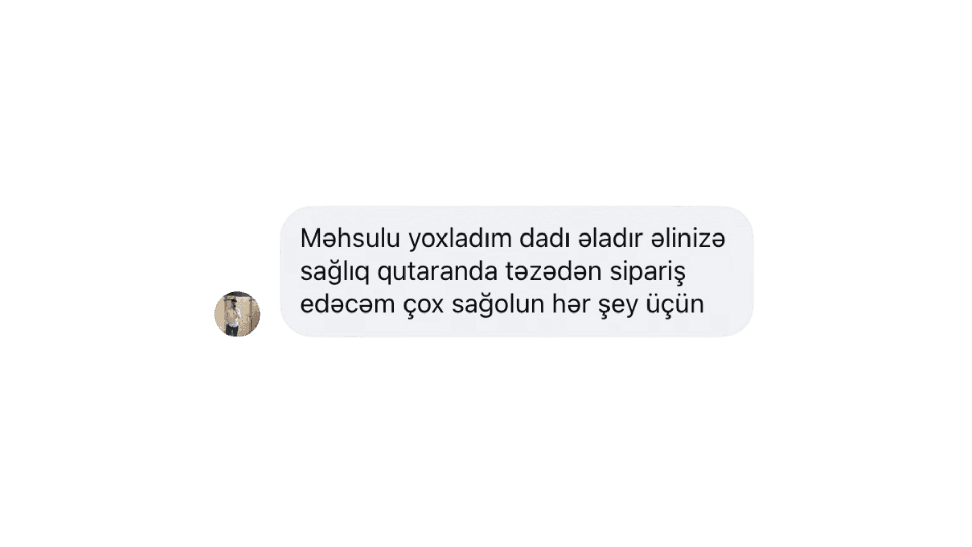 Müştəri rəyi 8