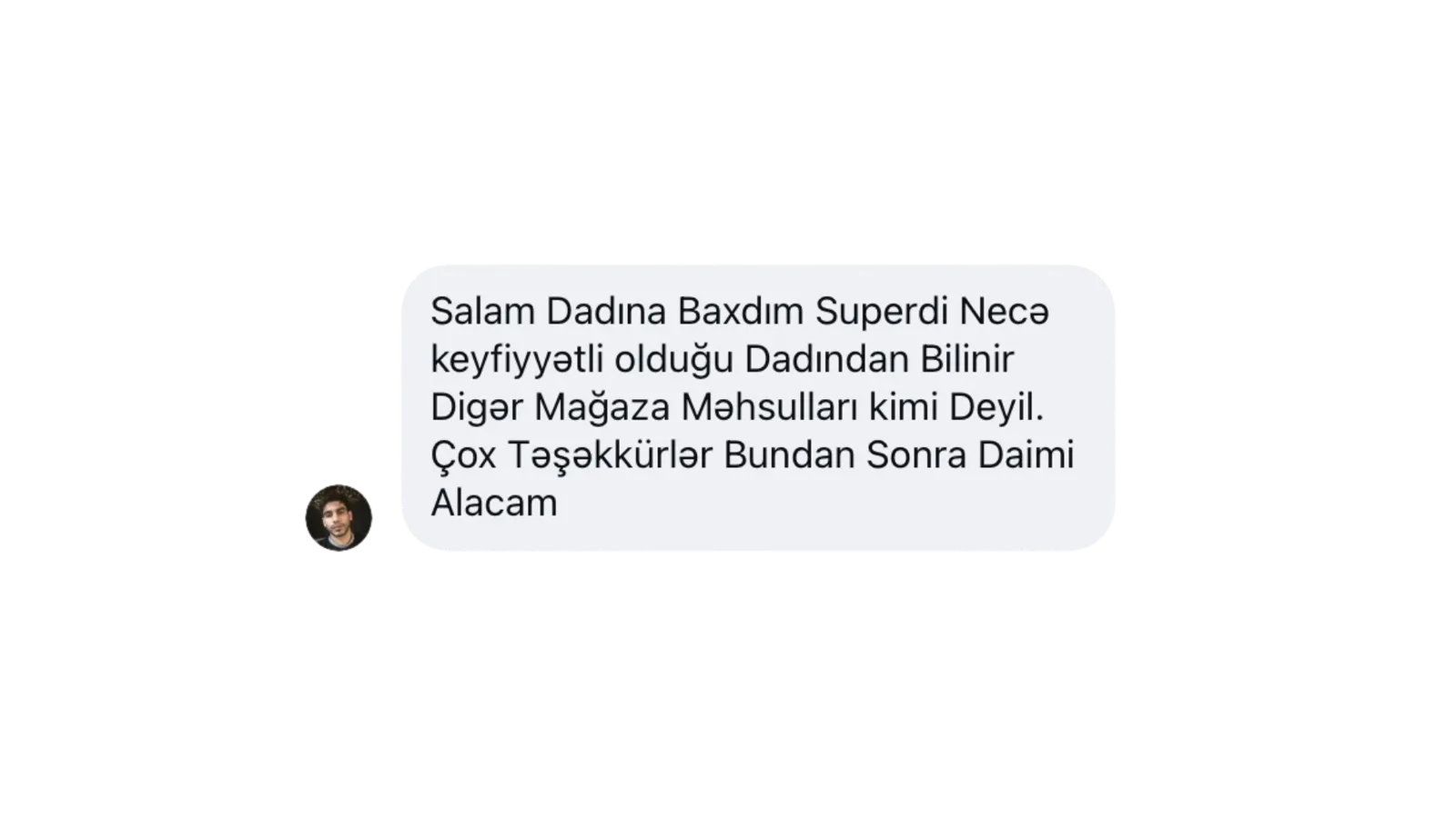Müştəri rəyi 2